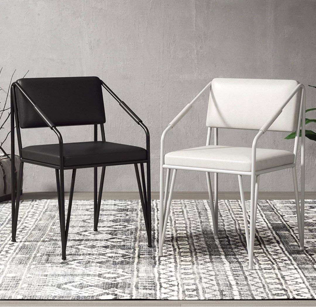 Modern Minimalist Dining Chairs (Set of 2)