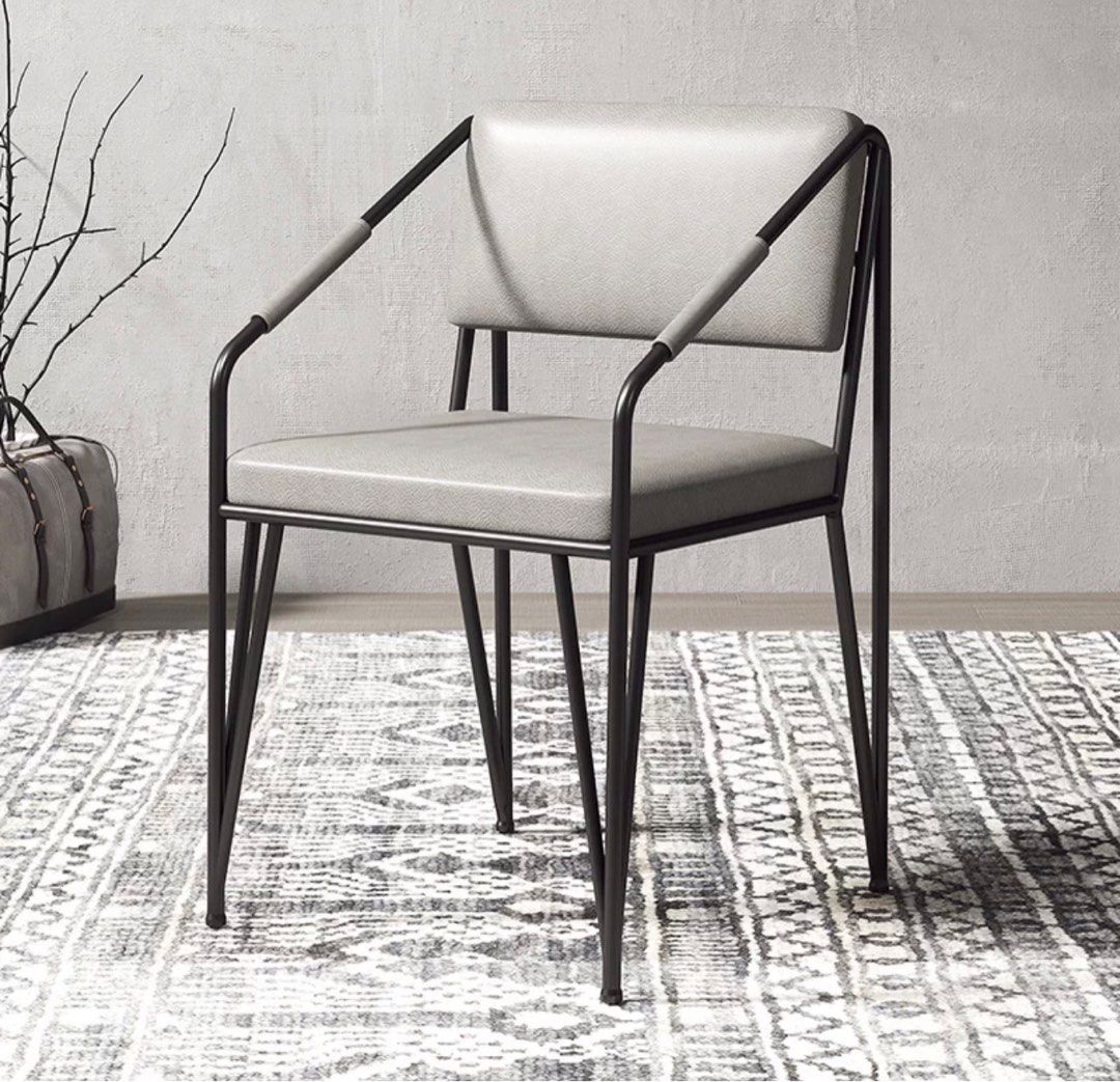 Modern Minimalist Dining Chairs (Set of 2)