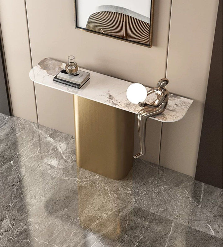 Modern Sintered Stone Console Table