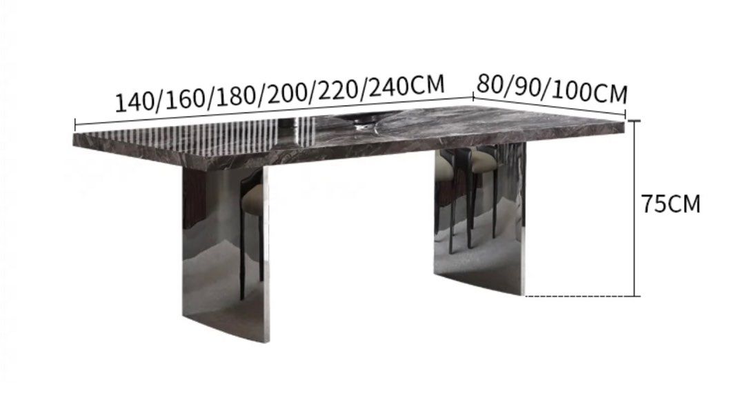 Modern Marble Dining Table