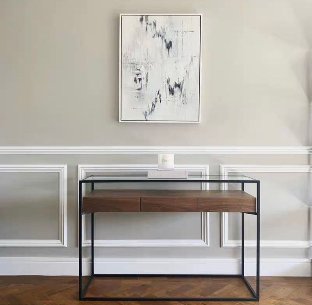 Industrial Console Table