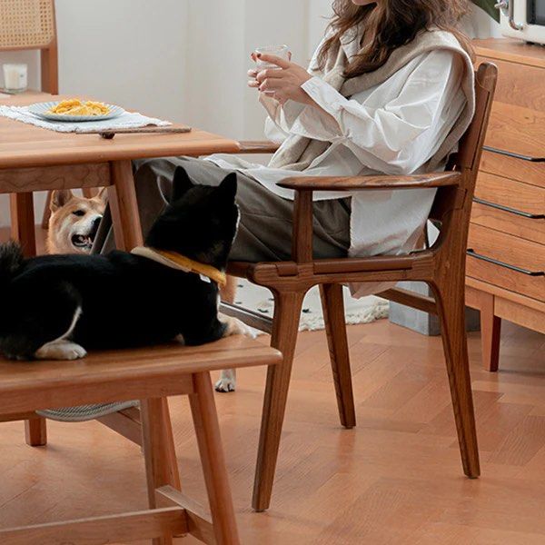 Faux Leather Dining Chair