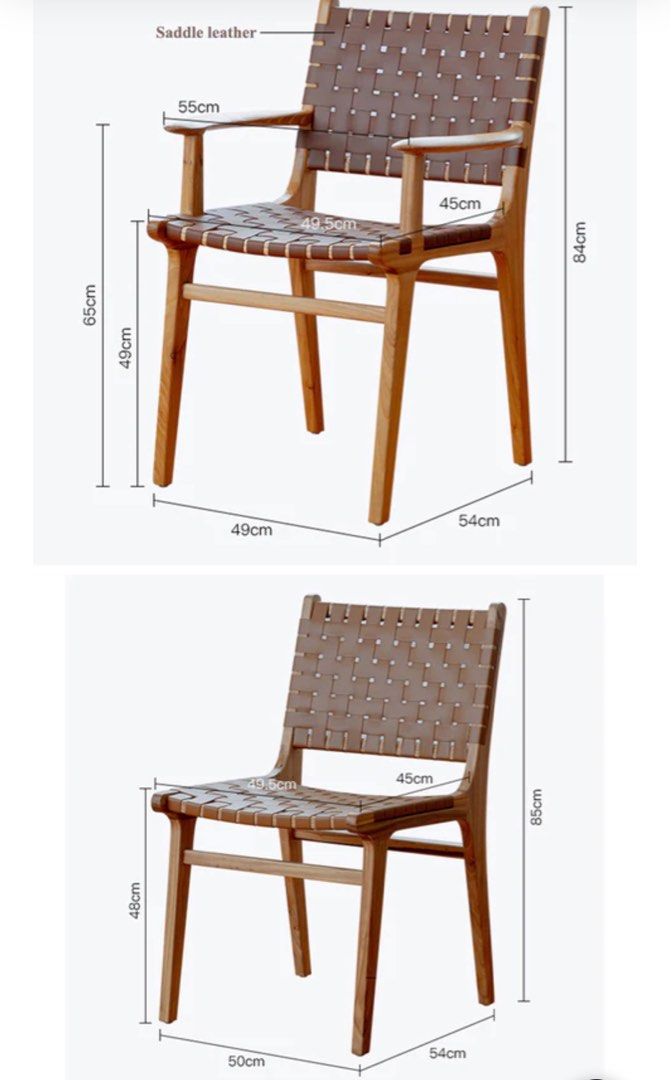 Faux Leather Dining Chair