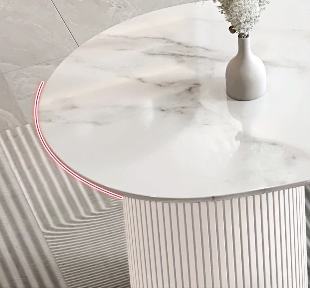 Modern Sintered Stone Study Desk