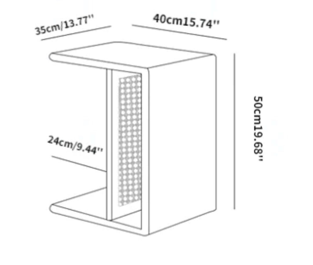 End Table With Storage