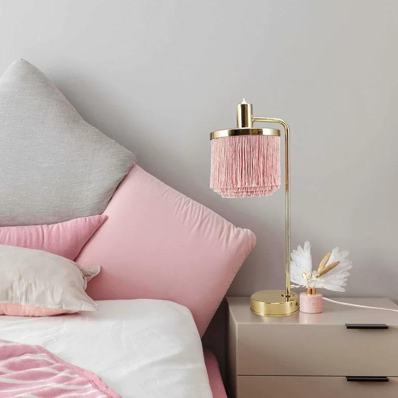 Breccan Metal Tassels Lamp