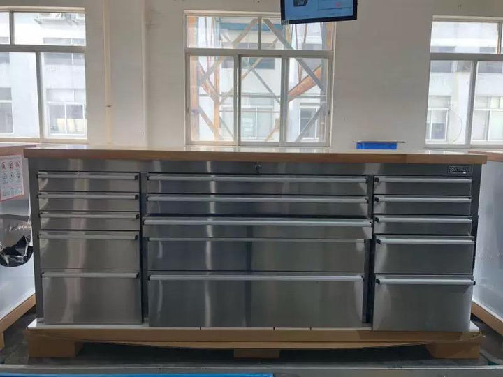 Butcher Block Top Workbench