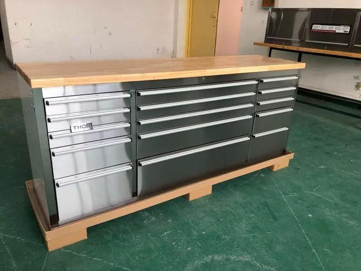 Butcher Block Top Workbench