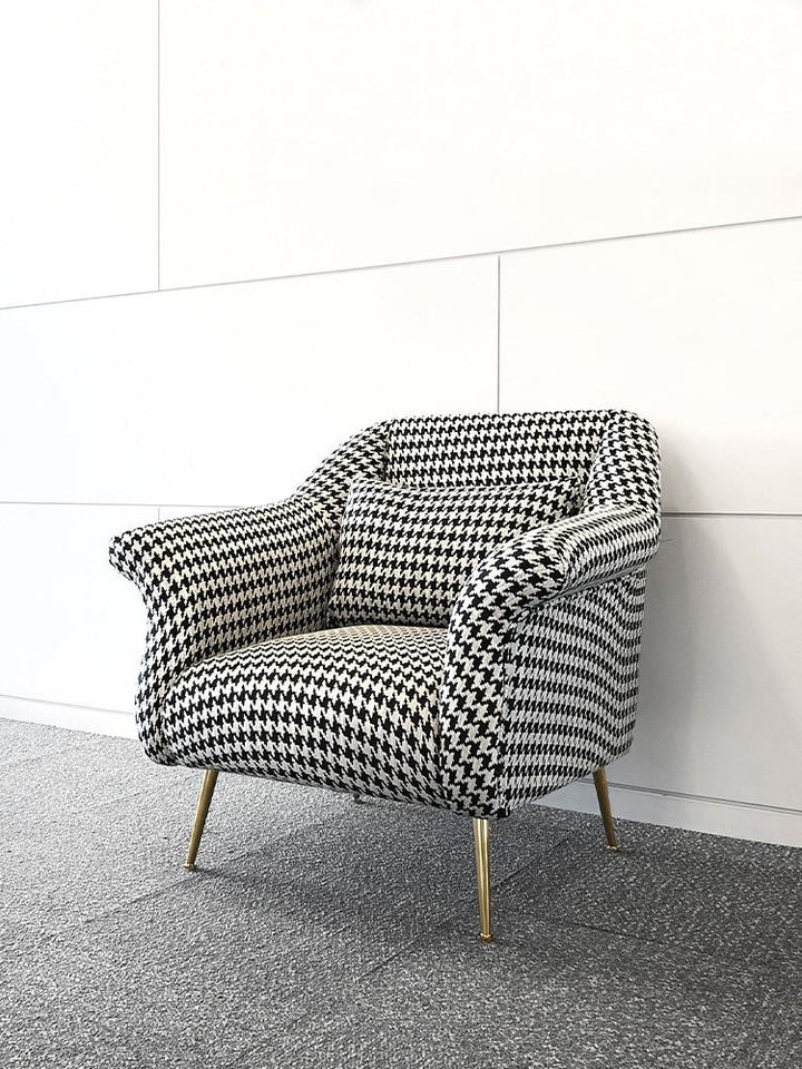 Modern Luxury Houndstooth Chair and Sofa