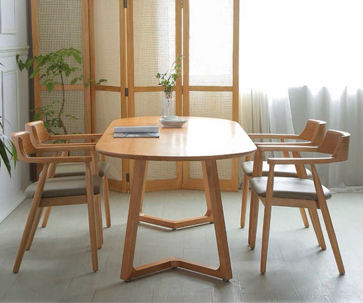 Scandinavian Solid Wood Dining Table