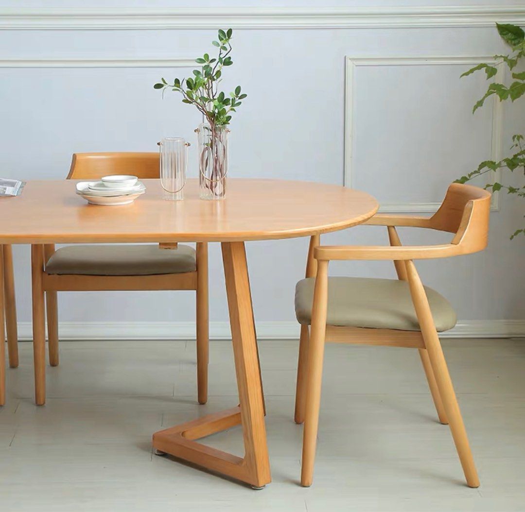 Scandinavian Solid Wood Dining Table