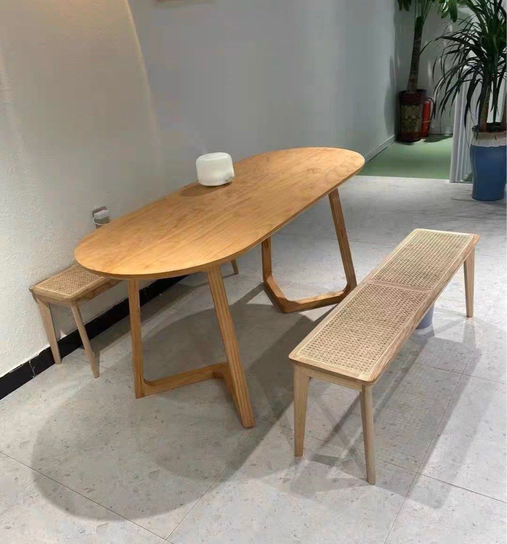 Scandinavian Solid Wood Dining Table