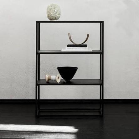 Minimalist Wireframe Display Shelf