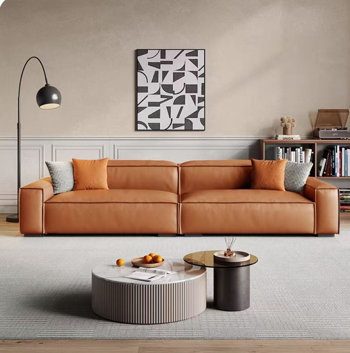 Tofu Block Sofa Italian Minimalist Technology Fabric