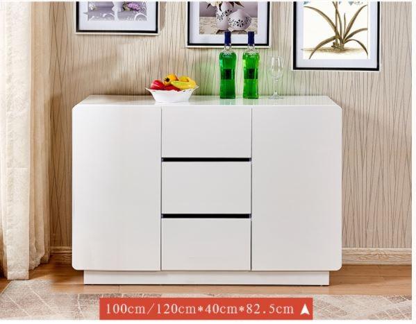 Modern Sideboard Storage Cabinet - High Gloss