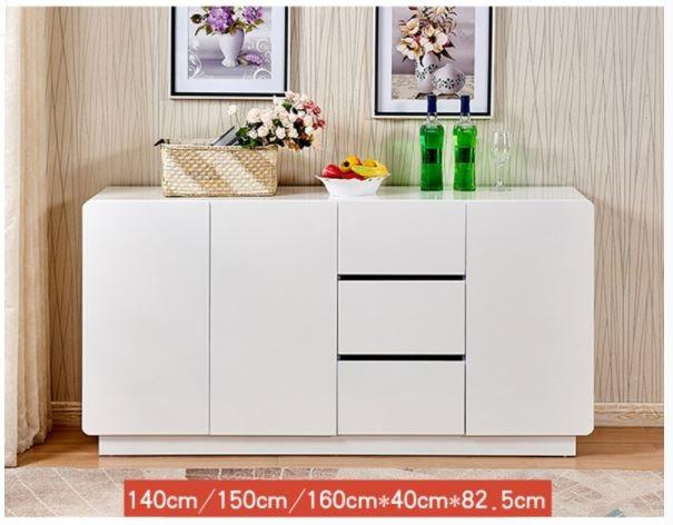Modern Sideboard Storage Cabinet - High Gloss