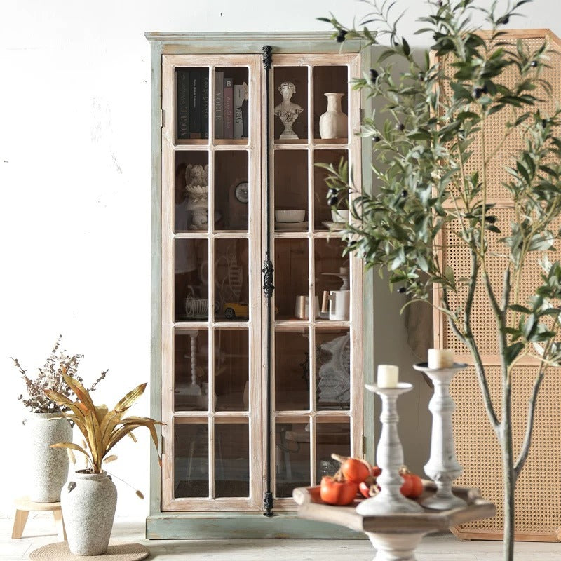 Cedar Wide Display cabinet