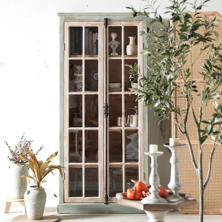 Cedar Wide Display cabinet