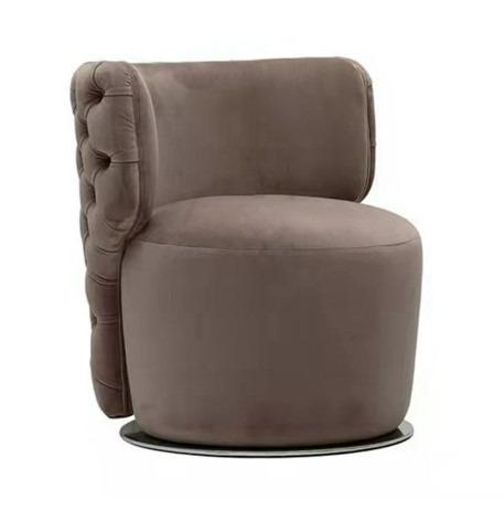 Bouclé Lounge Accent Chair