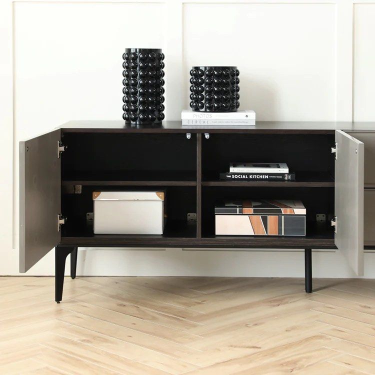 Designer Wood TV Stand