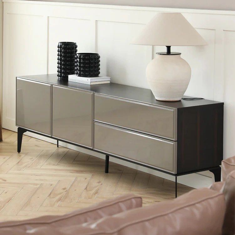 Designer Wood TV Stand