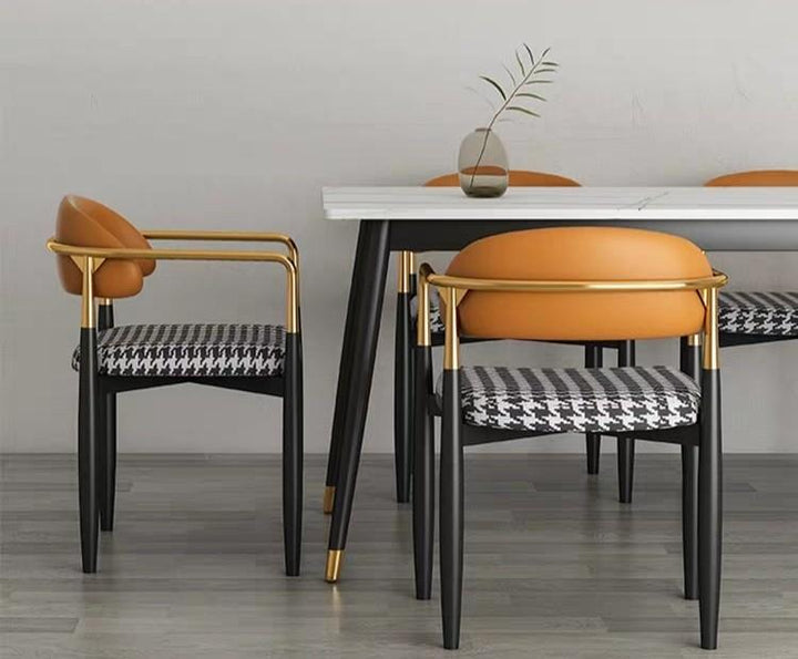 Modern Houndstooth Chair