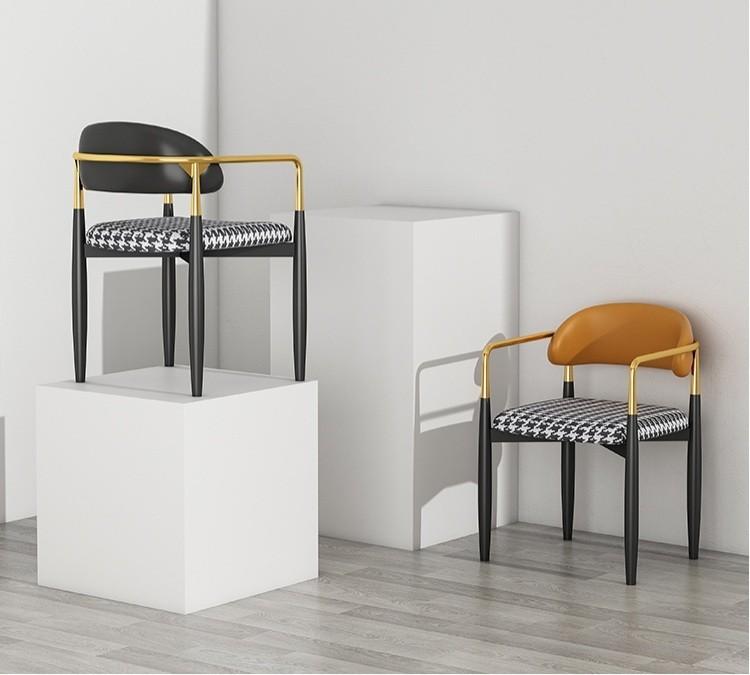 Modern Houndstooth Chair