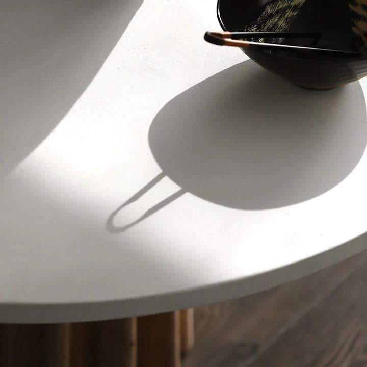 Round Slate Dining Table