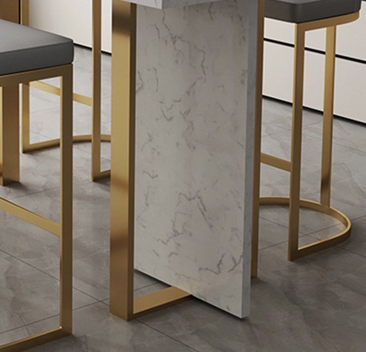 Modern Sintered Stone Bar Table