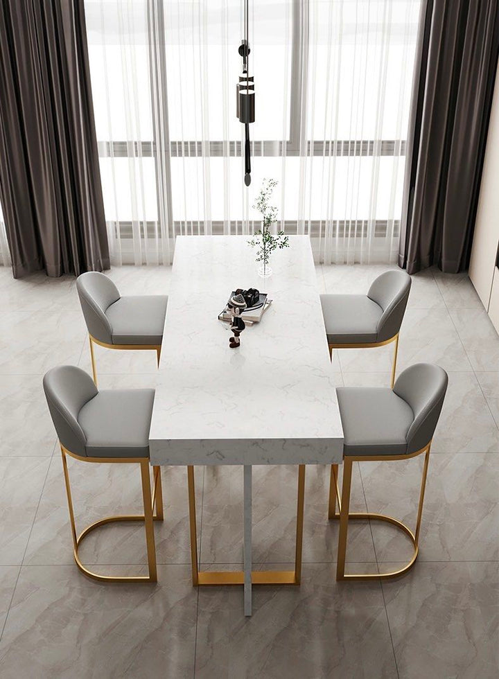 Modern Sintered Stone Bar Table