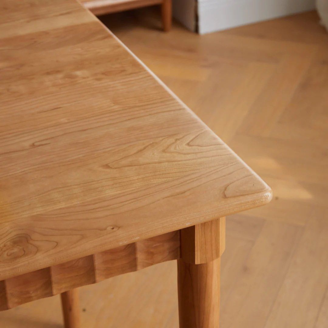 Cherry Wood Dining Table