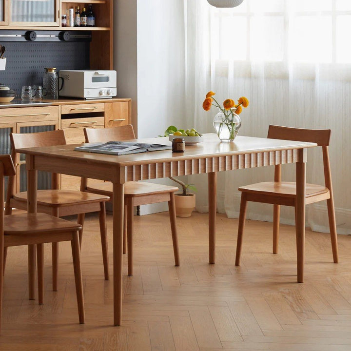 Cherry Wood Dining Table