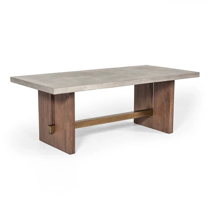 Concrete Wood Dining Table
