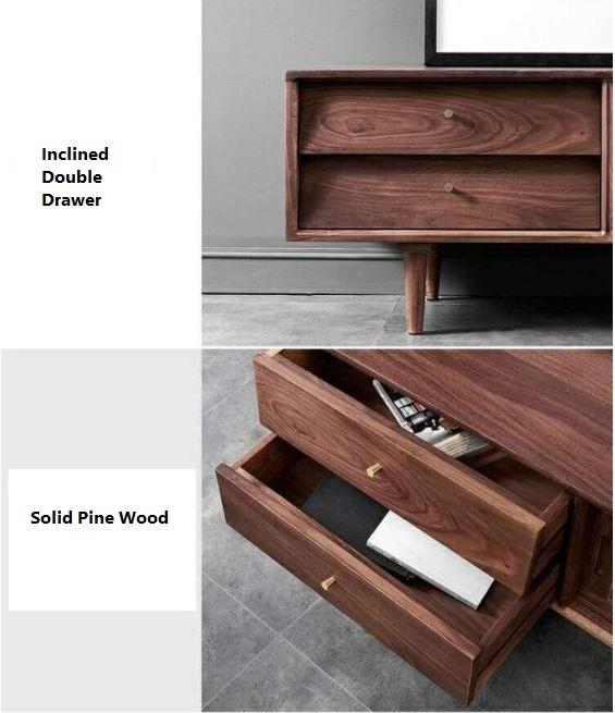 Solid Wood TV Console