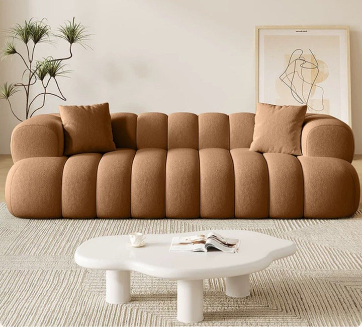 Modern Boucle Sofa