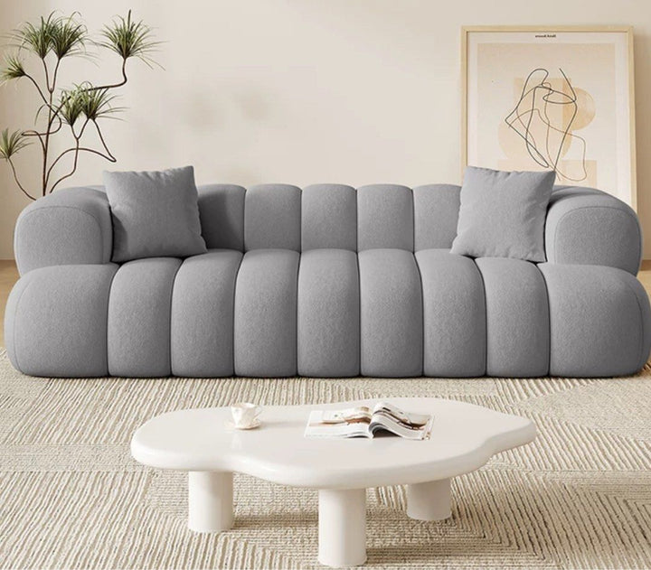 Modern Boucle Sofa