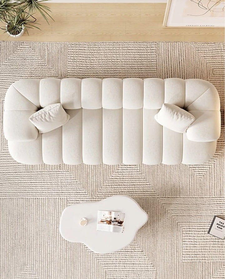 Modern Boucle Sofa