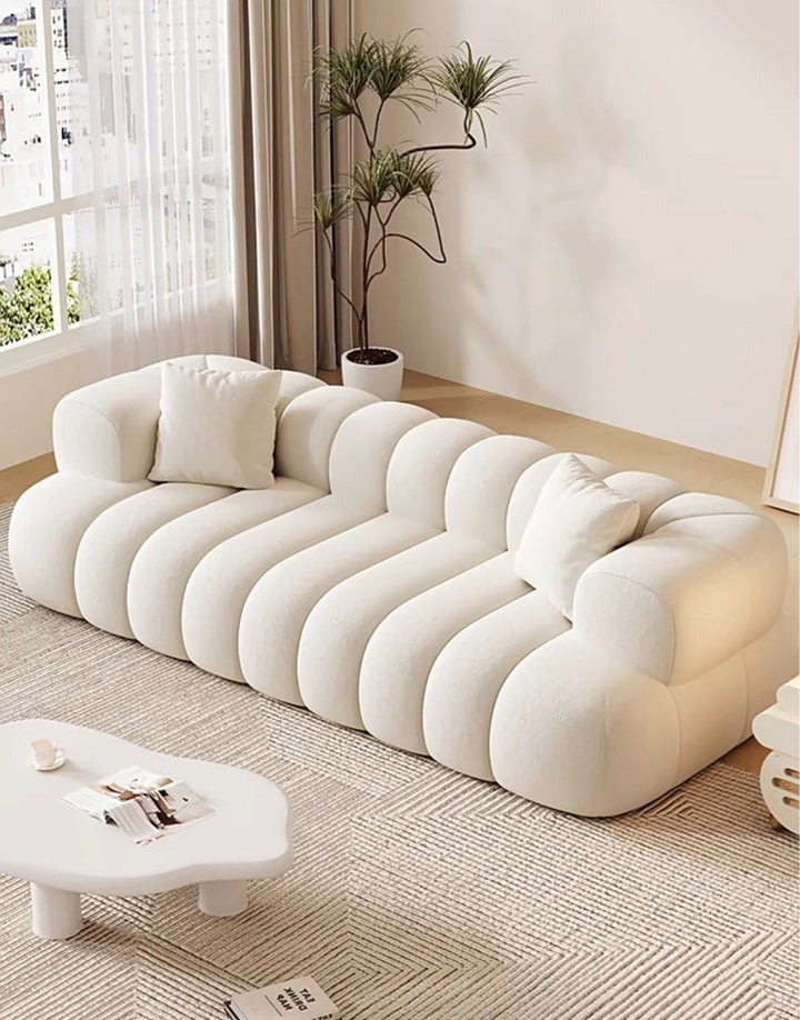 Modern Boucle Sofa