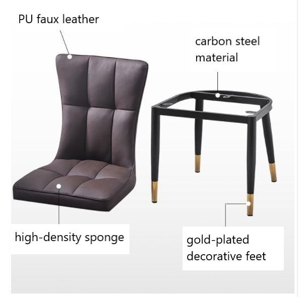 Modern Faux Leather Dining Chair