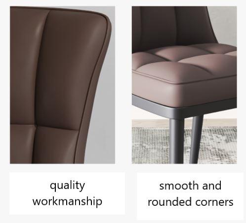 Modern Faux Leather Dining Chair