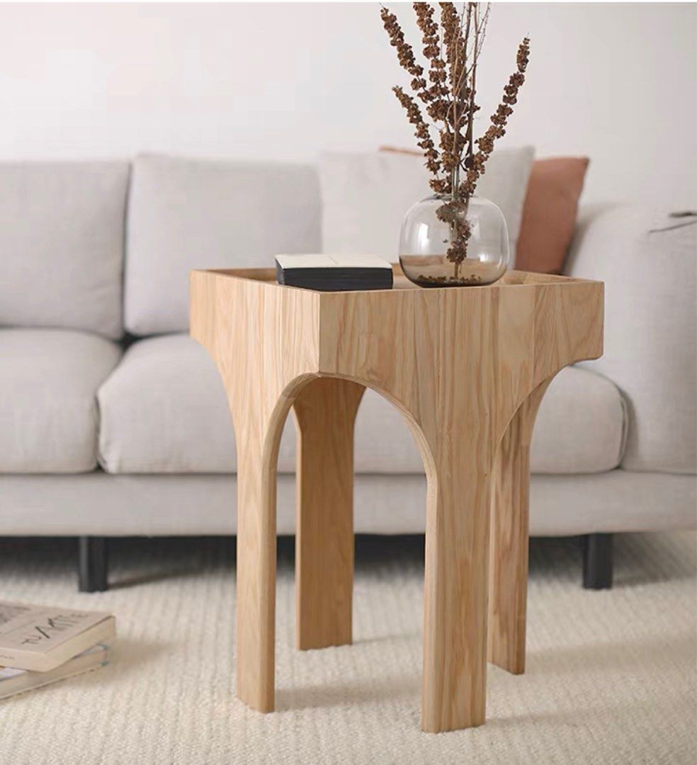 Modern Wood Side Table