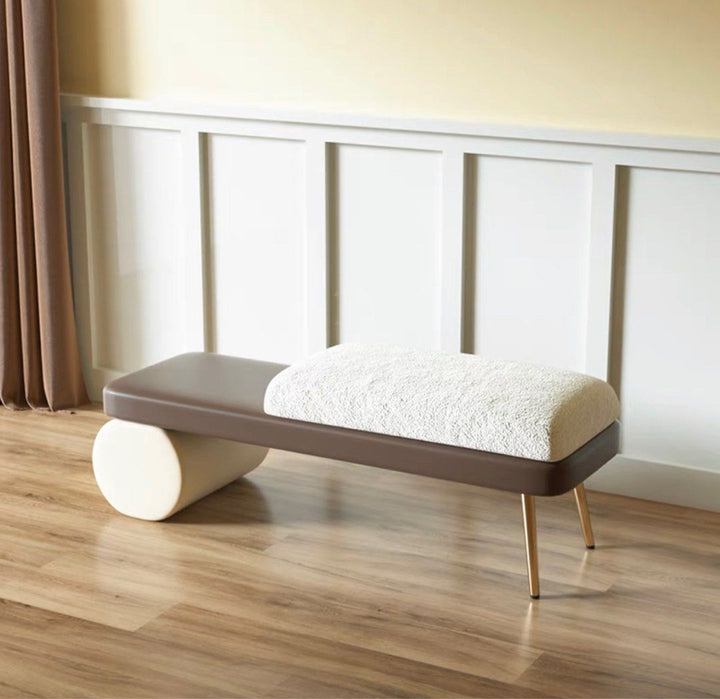 Modern Fabric Bench