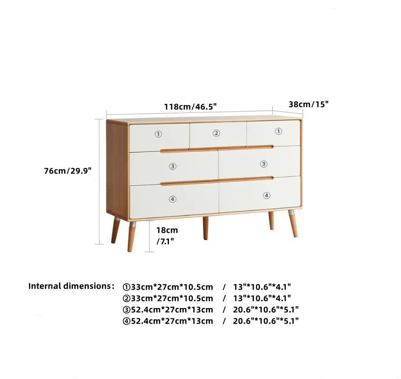 7 Drawer Dresser