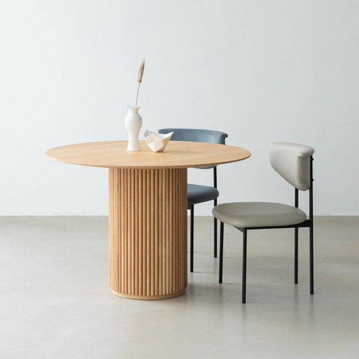 Solid Wood Round Dining Table