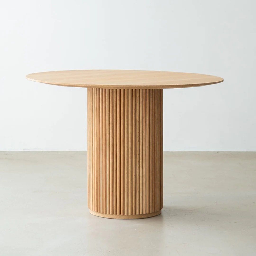 Solid Wood Round Dining Table