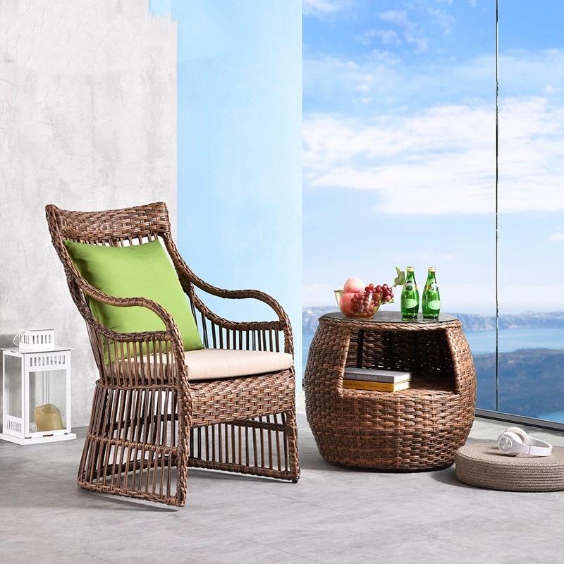 Davinci Rattan Armchair Set