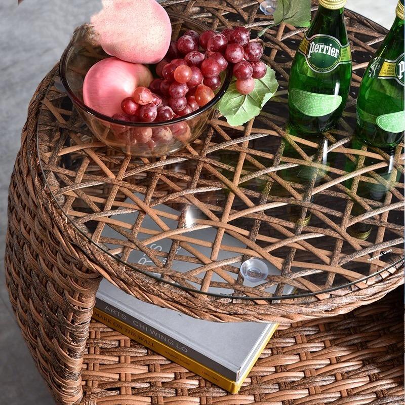 Davinci Rattan Armchair Set