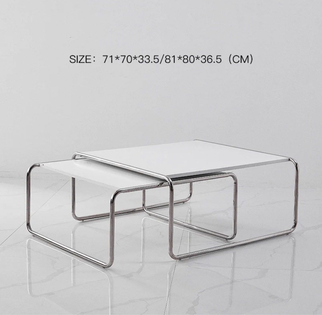 Double Nesting Coffee Table Set