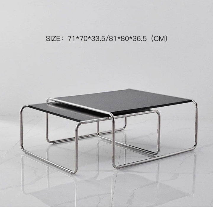 Double Nesting Coffee Table Set