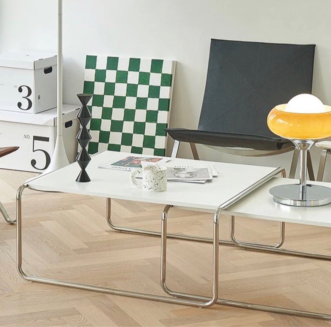 Double Nesting Coffee Table Set